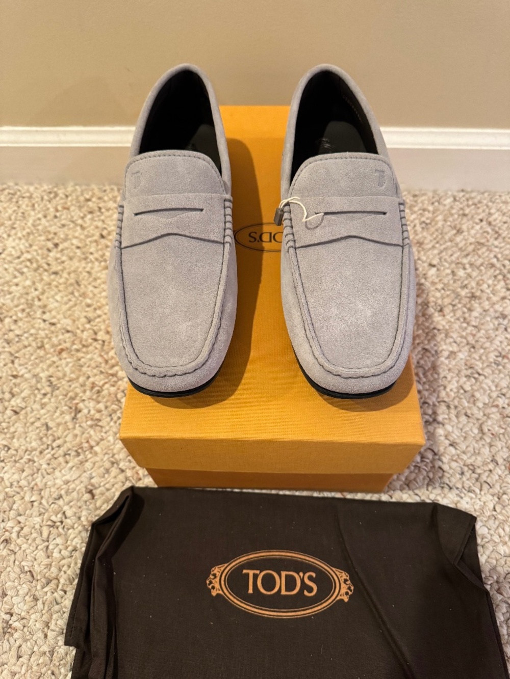 Tod’s City Gommino Men Loafers Size 8